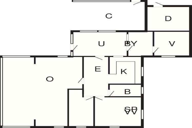 6 Person Holiday Home In Kors R Корсер Екстер'єр фото